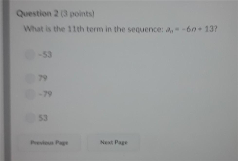 What is the 11th term in the sequence...pt1​-example-1