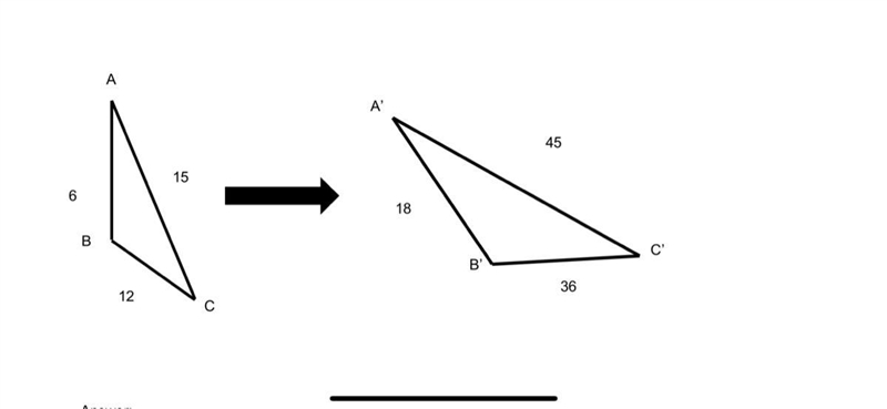 2. The two figures are similar. a) Write the similarity statement. b) Is the image-example-1