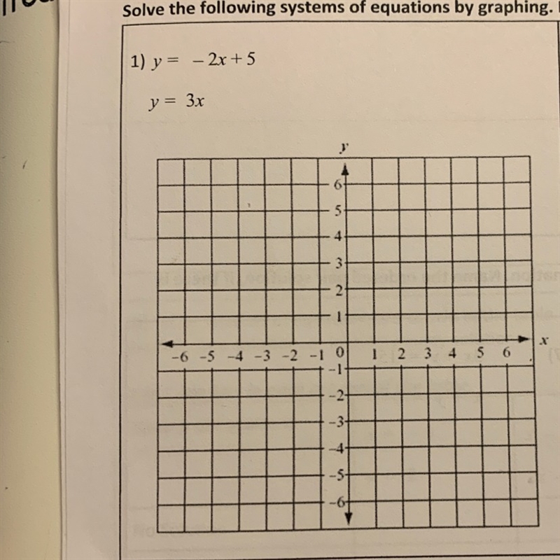 Please Help! Name the ordered pair solution and show your work.-example-1