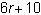 Which expression is equivalent to 8-(6r+2) A B C D-example-3