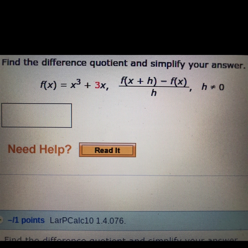 What’s the difference quotient simplified-example-1