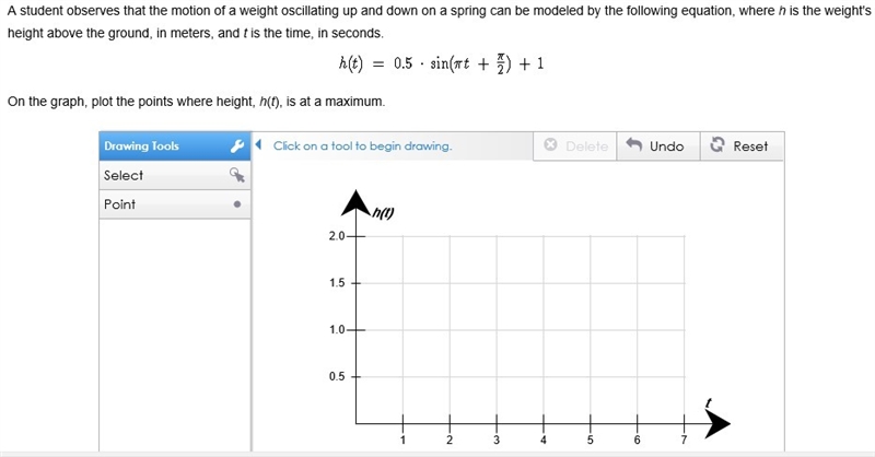 A student observes that the motion of a weight oscillating up and down on a spring-example-1