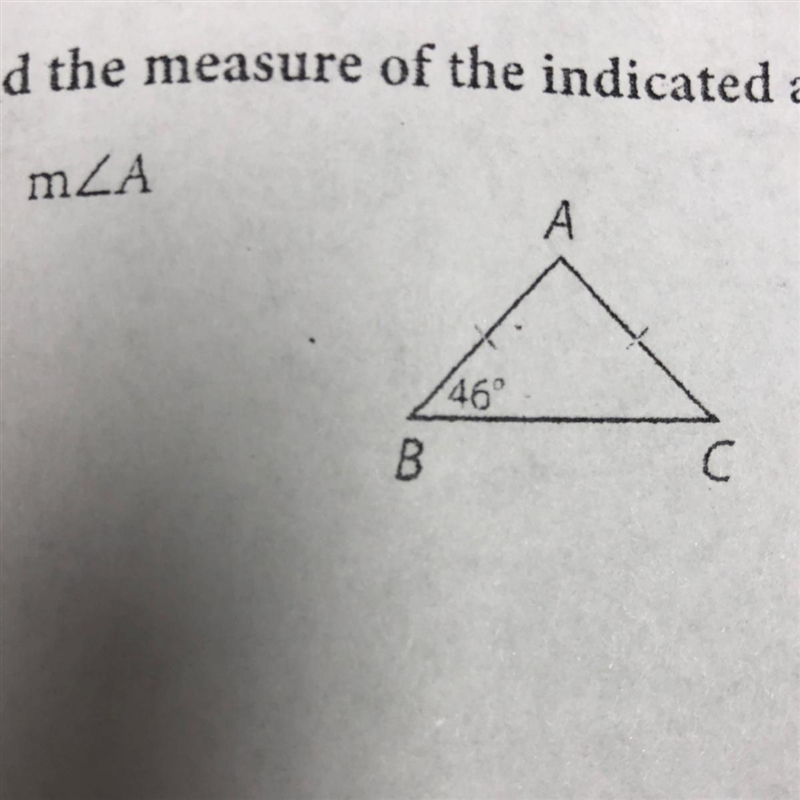 Find the measure of the indicated angle-example-1