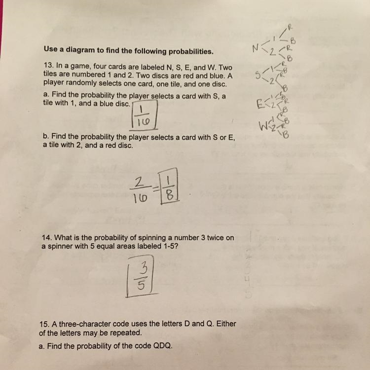 7th grade math help. Check answers too please-example-1