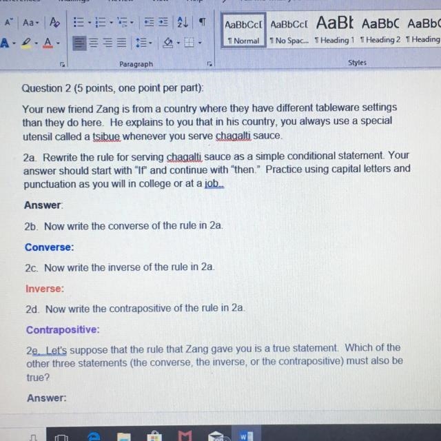 Can someone please help with 2a, 2b, 2c, 2d, and 2e-example-1