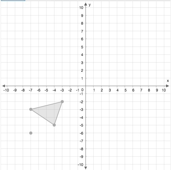 Graph the image of this figure after a dilation with a scale factor of 3 centered-example-1