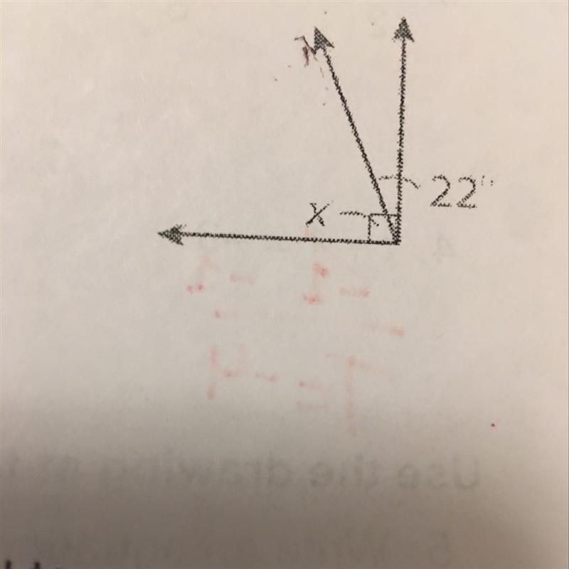 Write an equation to represent the measure of the angles-example-1