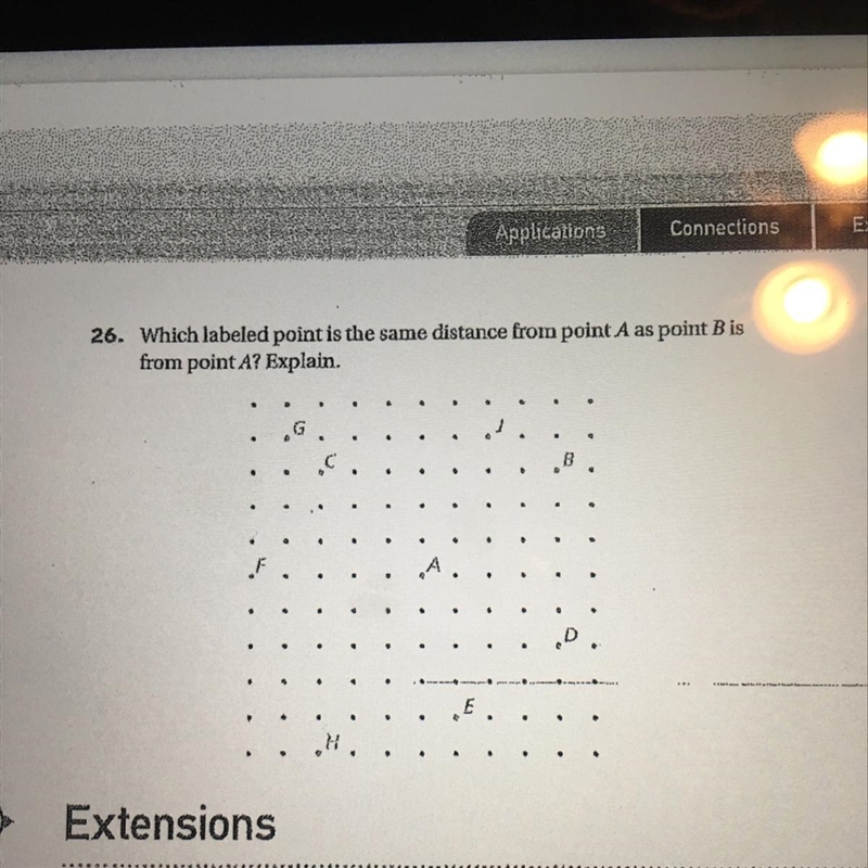 What is the distance from A to B-example-1