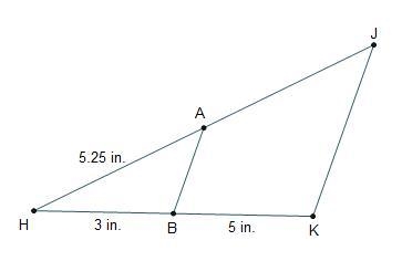 What is the length of if ? 8 in. 8.75 in. 10.25 in. 14 in.-example-1