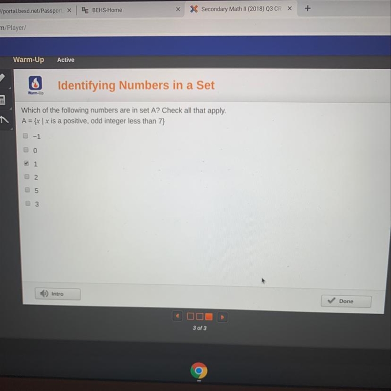 Which of the following numbers are in set A? Check all that apply. A =  x is a positive-example-1