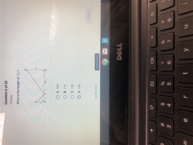 What is the length of AC-example-1