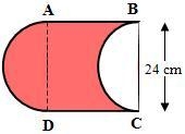 Find the area of the shaded regions below. Give your answer as a completely simplified-example-1