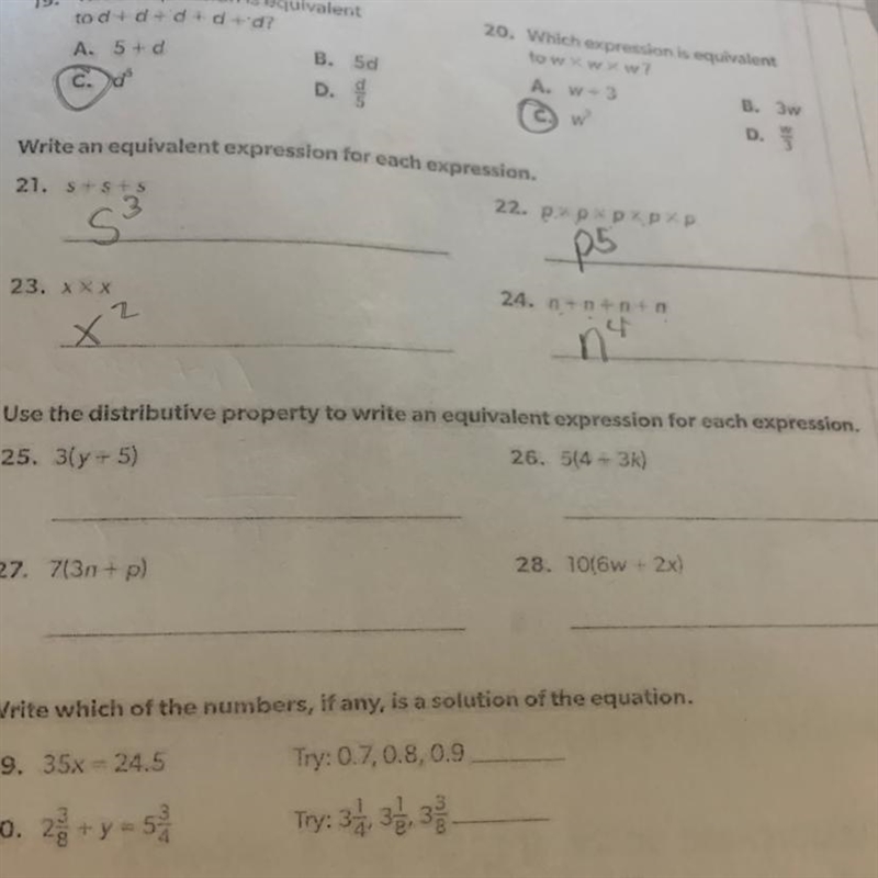 Can someone help me with questions 25 through 28-example-1