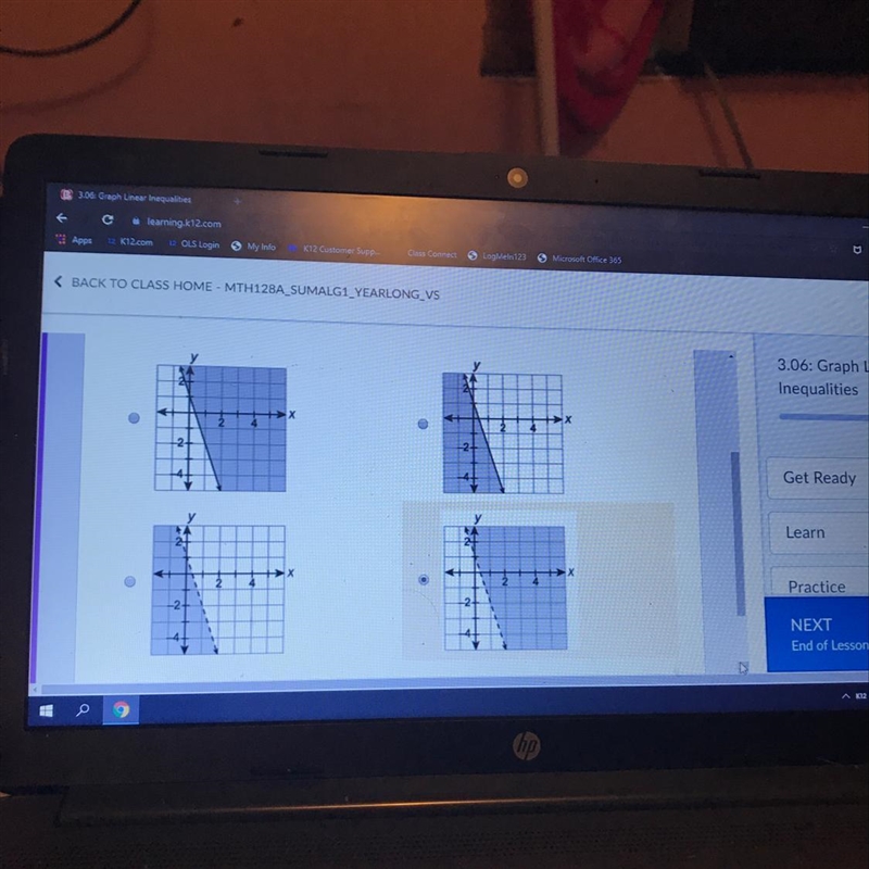 Which graph y > 1 -3x help please-example-1