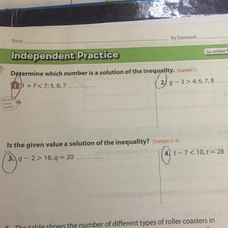 Please help me 20 points (just the ones with circles)-example-1