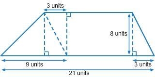 The area of the figure is square units.-example-1