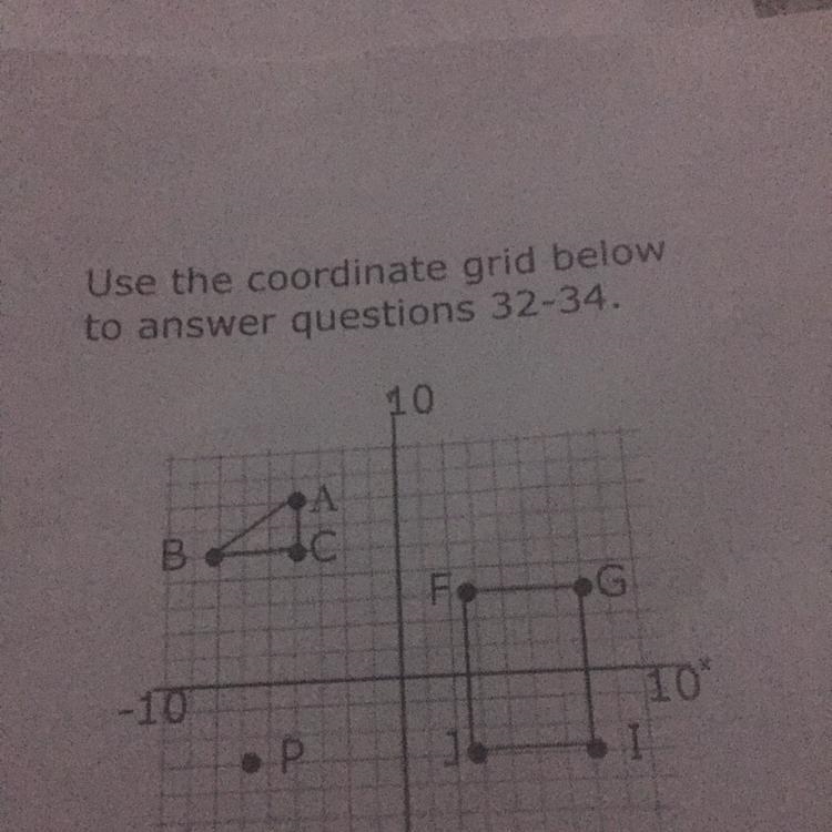 What is the approximate area of the rectangle FGJI A. 20 square units B. 24 square-example-1