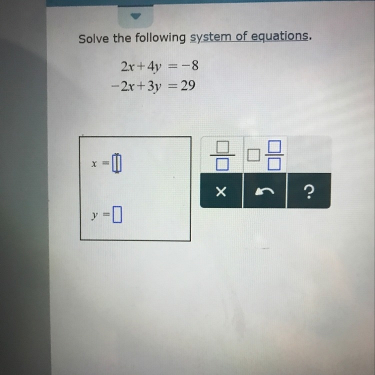 Help! What is x and y!-example-1