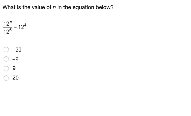 What is the value of n in the equation below?-example-1