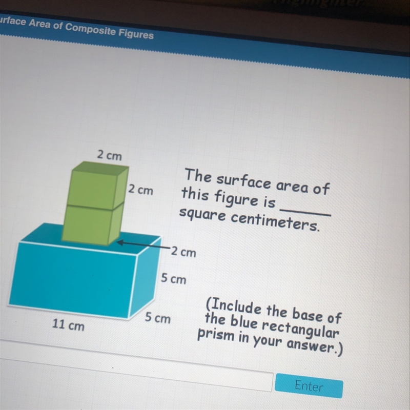 What’s the surface area ?-example-1