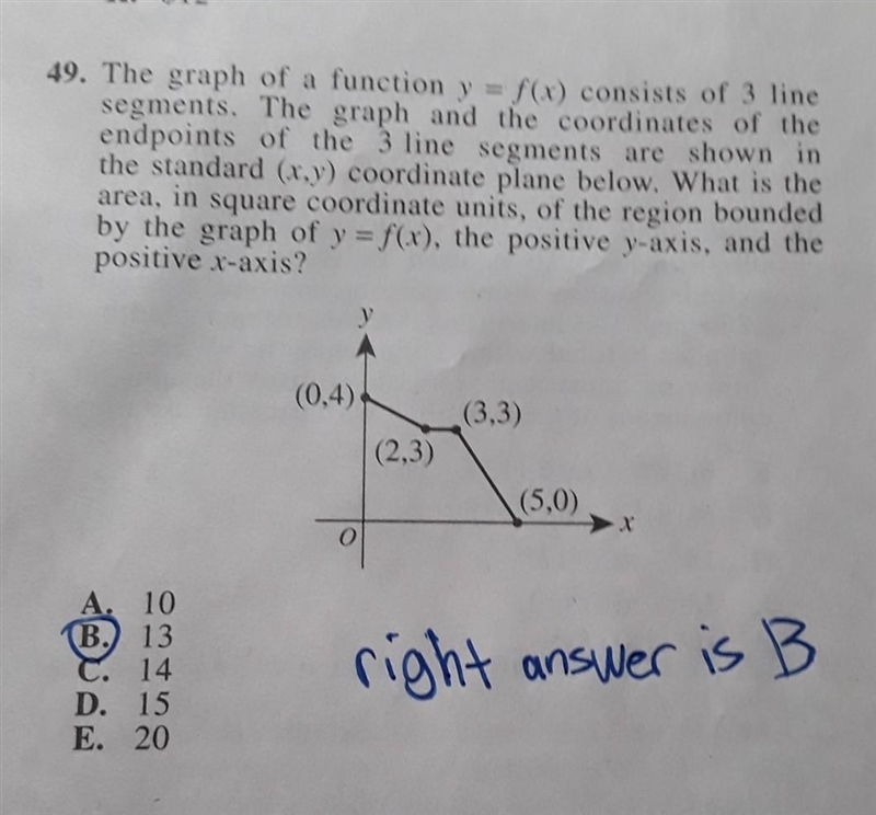 How would I find the area given these 4 points? Is there a formula that I just don-example-1