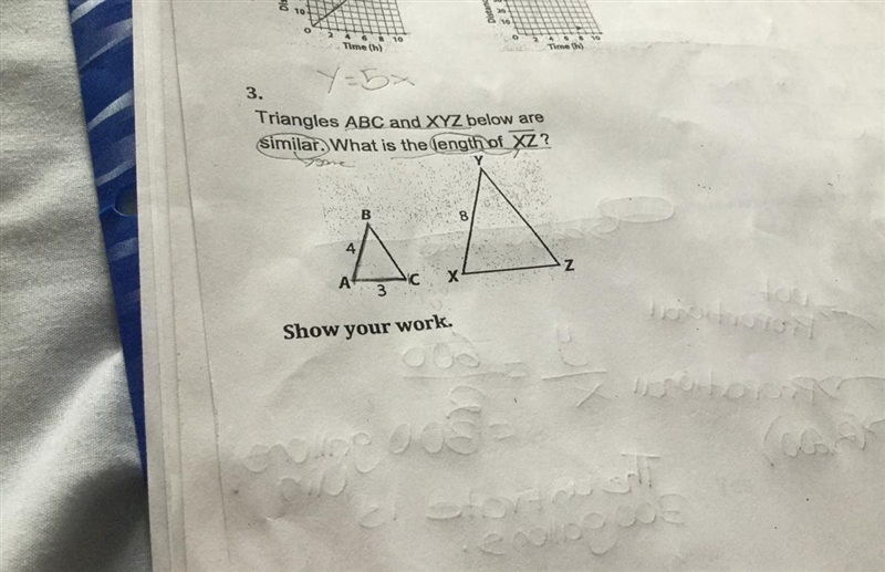 What is the length of XZ?-example-1