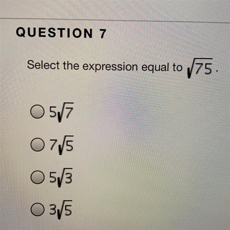 Select the expression equal to-example-1