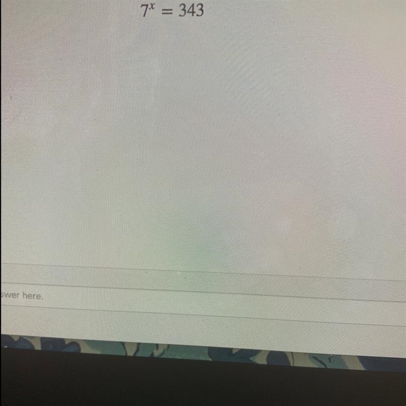 What is the value of x to make the the following expression true.-example-1