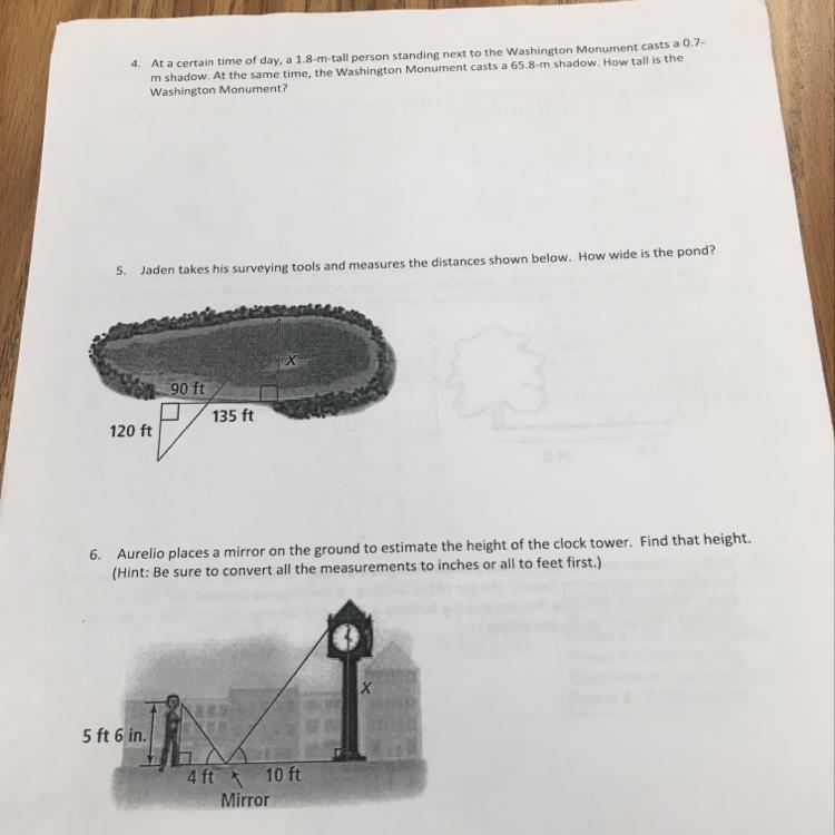 Please help me answer #4, #5 and #6 with the process Thank you it’s very much appreciated-example-1