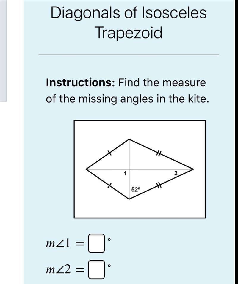 What’s the measure of the missing angles?-example-1