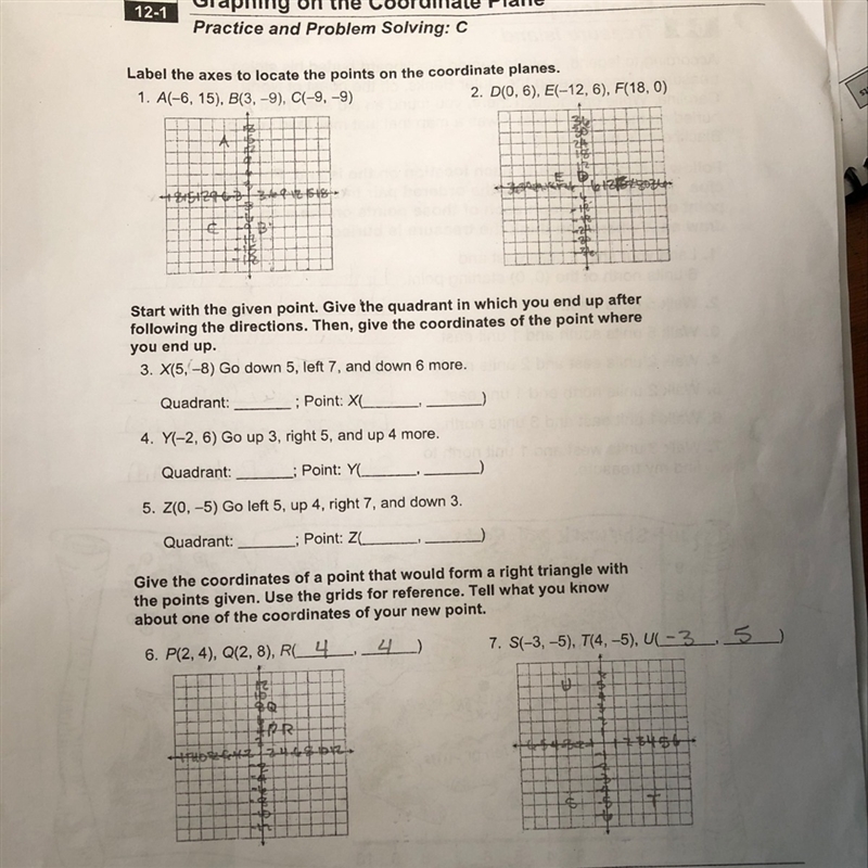 Which graph do I use on number 3-5 HELP ASAP PLEASE!!!-example-1