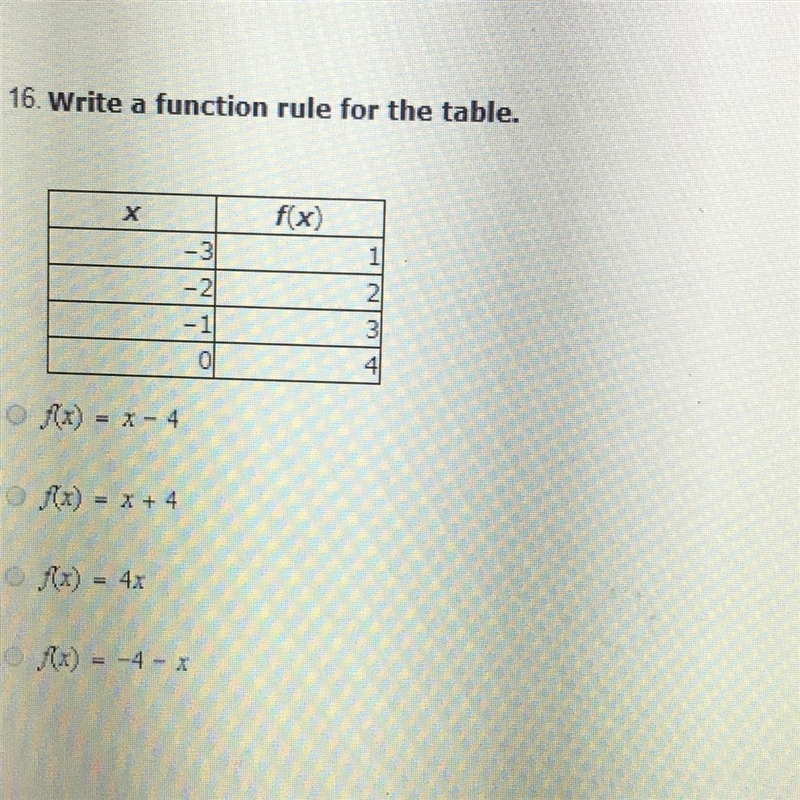 Write a function for the table-example-1