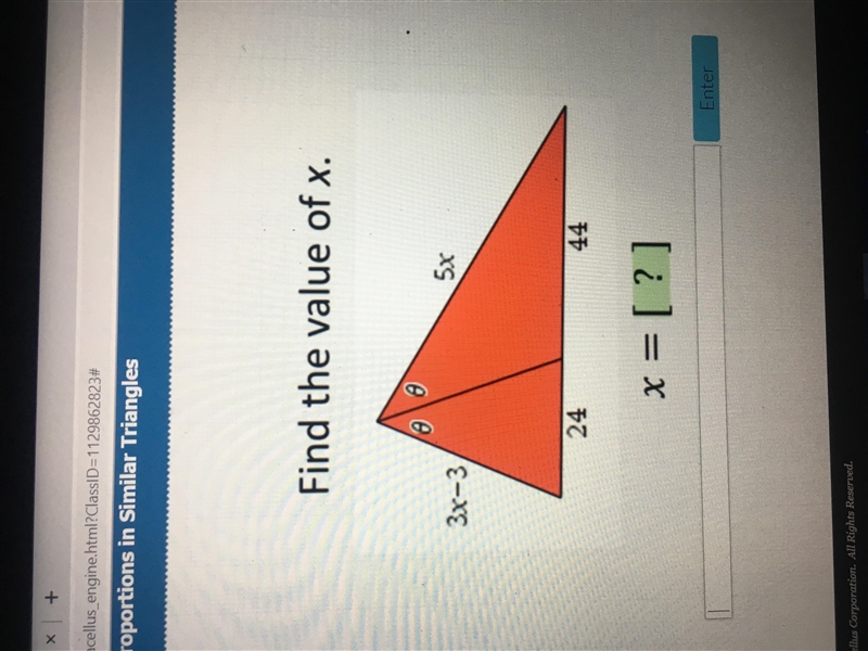 Find the value of x.-example-1