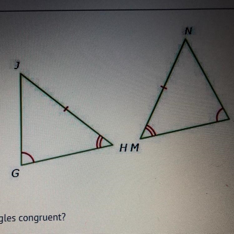 By which rule are these triangles congruent? AAS ASA SAS SSS-example-1