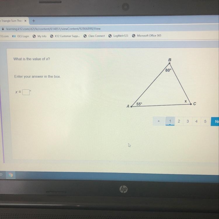 What is the value of x? Enter your answer in the box-example-1