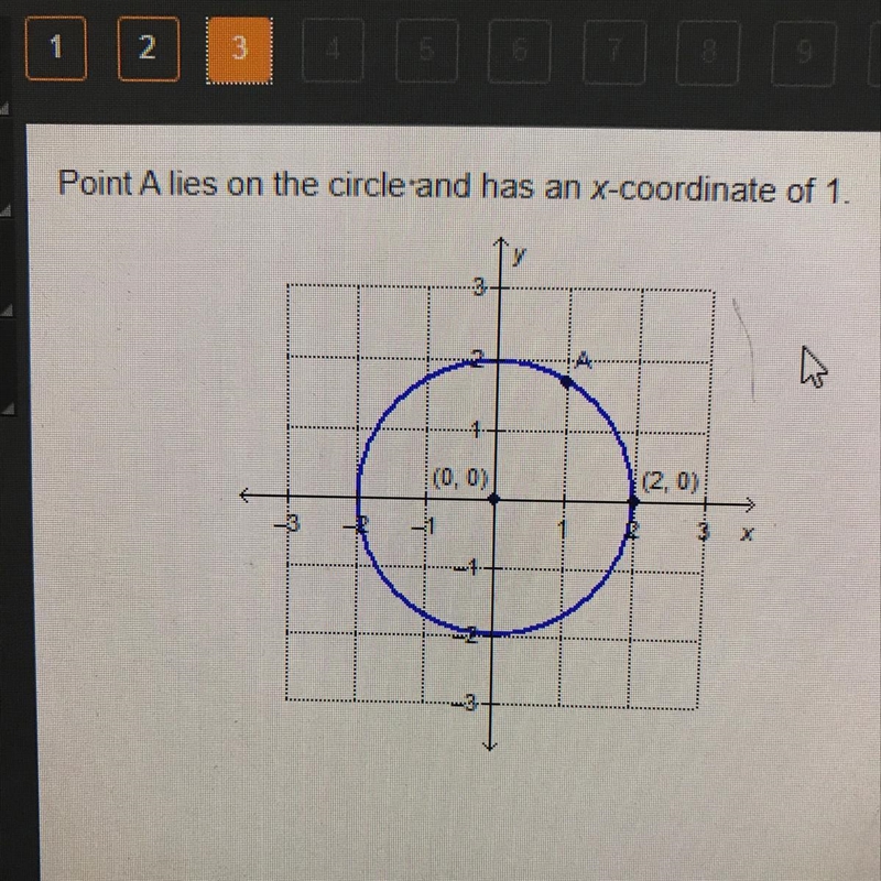 Which is the correct calculation of the y-coordinate of point A?-example-1