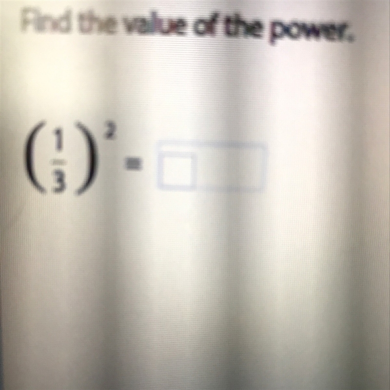 What is (1/3) with a small 2-example-1