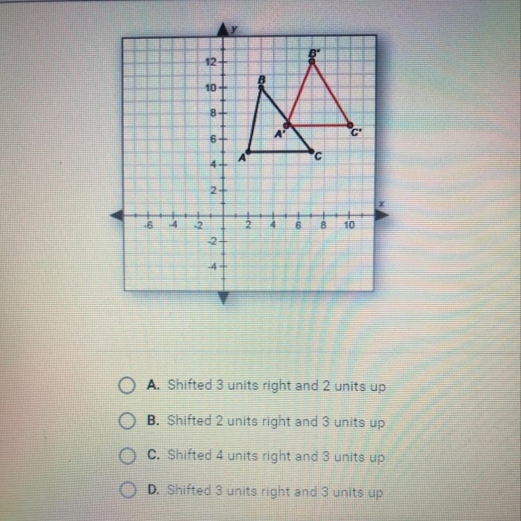 Which of the following steps were applied to ABC obtain A'B'C' ?-example-1