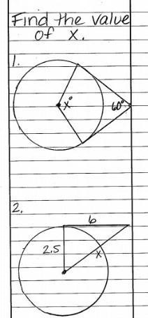 Find the value of x? I need help I don't understand what to do ​-example-1