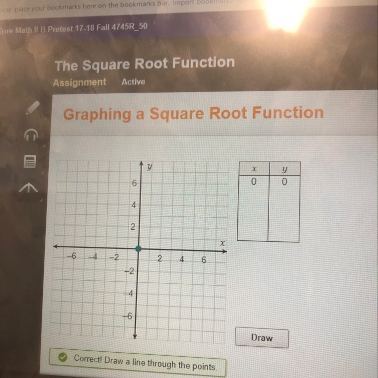 Graphing a square root function-example-1