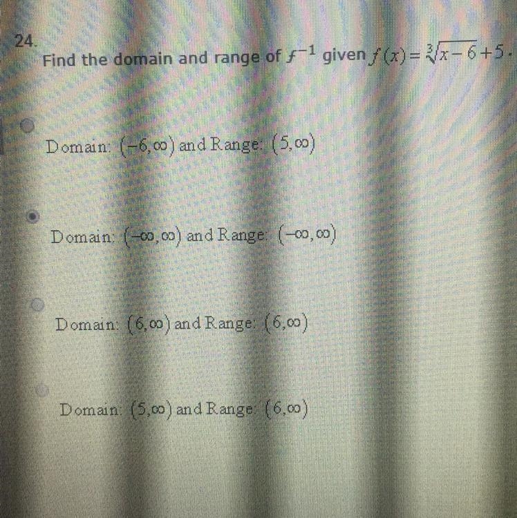 Find the domain and range!!! 10 points!! Help needed-example-1