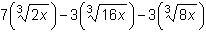 What is the simplified form of the following expression?-example-1