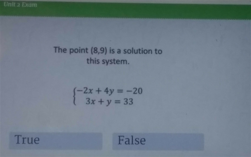 True or false..How do I know if it's no solution-example-1