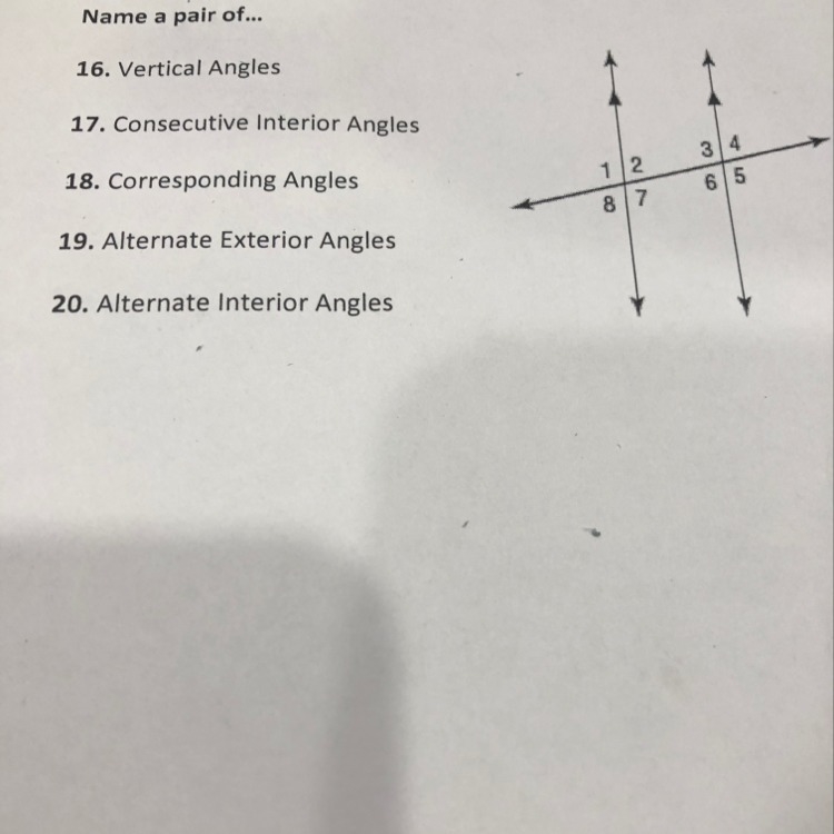 Name the pairs of each. Please help-example-1