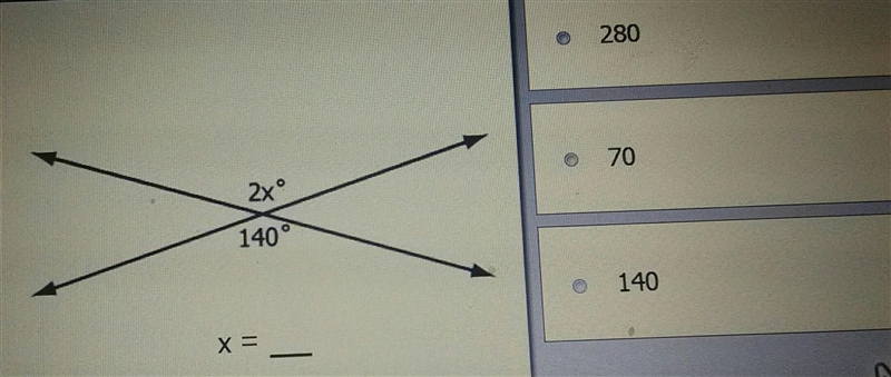 Does anyone know what x =-example-1