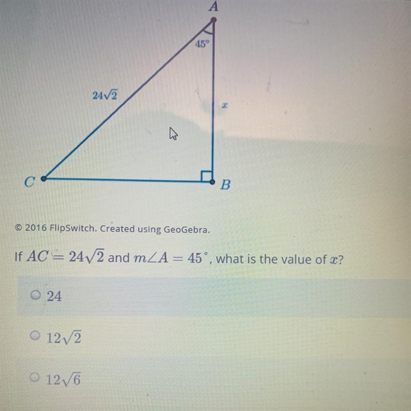 What is the value of x ??-example-1