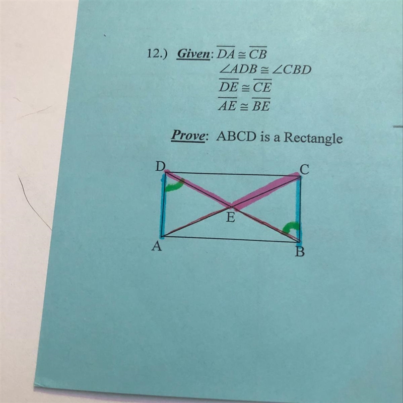 Help!! i only know how to prove it’s a parallelogram and that’s it-example-1