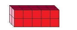 The prism below is made of cubes which measure 1/3 of a centimeter on one side. What-example-1