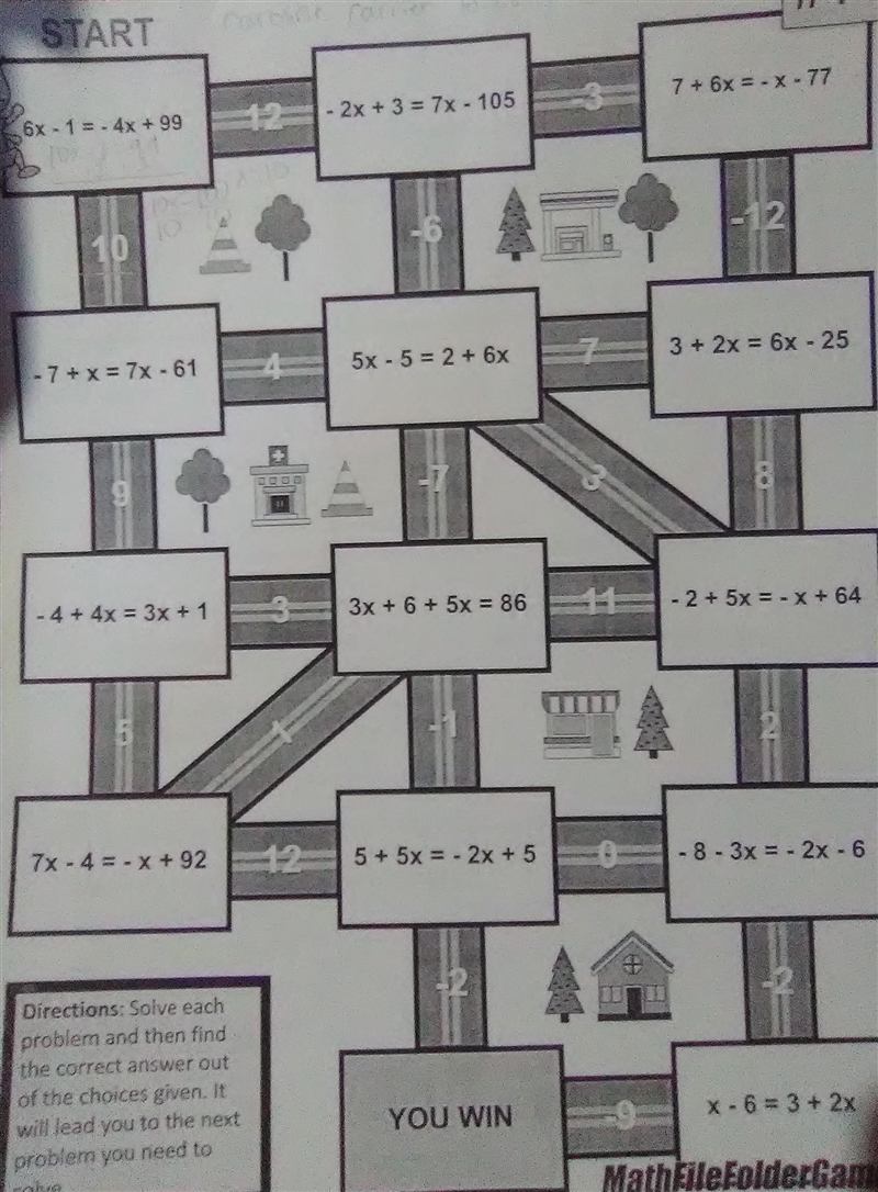 Help? Need it for extra credit. It's another maze kind of worksheet. Also need to-example-1