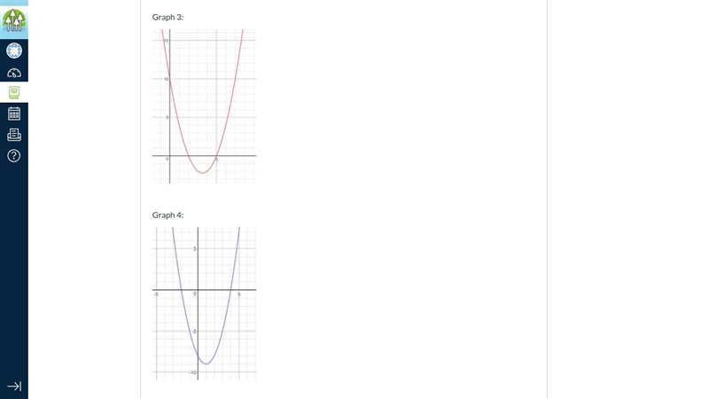 Can you match the graph to the equation and give a reason?-example-1